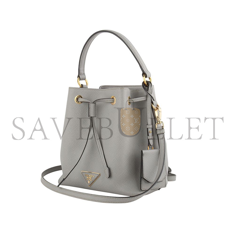 Pra*a saffiano top handle bucket bag 1bz032 (23*22*14cm)